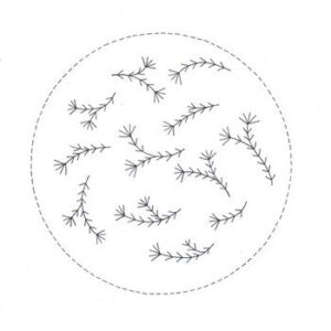 Simple Flower Embroidery Pattern II - Tinker Patterns